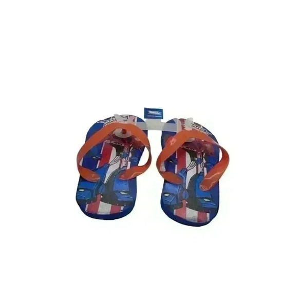 Child size flip flops sized 5/6 blue - Picture 1 of 4